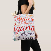 Ayana トートバッグ (クローズアップ)