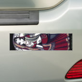 AyannaヒンディーのBindiのサリーの妖精のバンパーステッカー バンパーステッカー (車上)