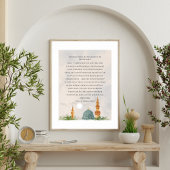 Ayatul Kursiドイツ語翻訳ポスタークルアーン2:255 ポスター