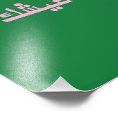 Aychek Tunisia Canvas Print | Retro Arabic Thank フォトプリント (角)