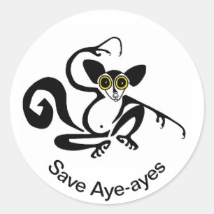 AYE救-AYES野生動物の戦士 – 自然- ラウンドシール