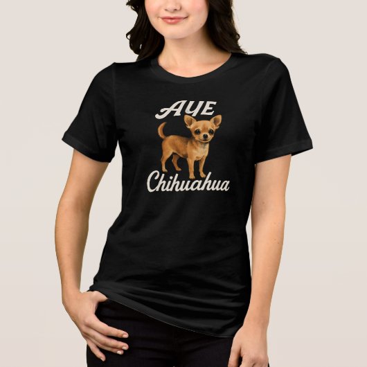 AYE チワワ トライブレンドTシャツ (正面)