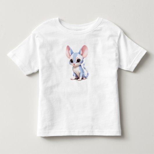 Aye Aye – エキゾチック動物 – 幼児Tシャツ トドラーTシャツ (正面)