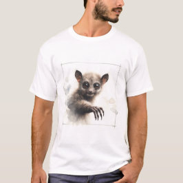 Aye Aye Portrait AREF289 - Watercolor Tシャツ