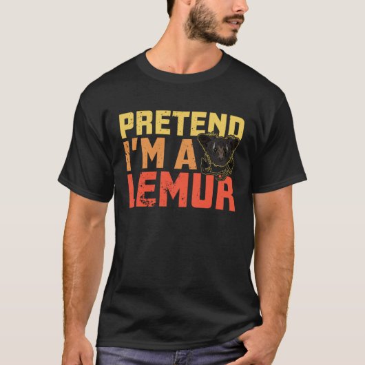 Aye Aye Primates Lemursマダガスカル6 Tシャツ (正面)