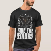 Aye Aye Primates Lemurs Madagascar  11 Tシャツ (正面)