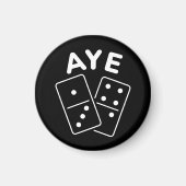 Aye Domino K-Pop Boygroup Meme Quote マグネット (正面)