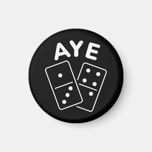 Aye Domino K-Pop Boygroup Meme Quote マグネット (正面)