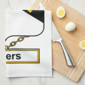 Ayersの家紋 キッチンタオル (四つ折り)