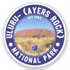 Ayers Rock National Park – Australian Outback Land シール