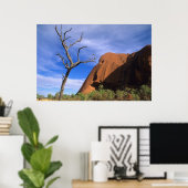 Ayers Rock Uluru in the Outbackオーストラリア ポスター (ホームオフィス)