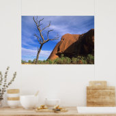 Ayers Rock Uluru in the Outbackオーストラリア ポスター (キッチン)