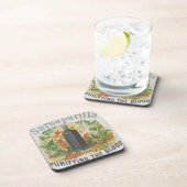 Ayer's Sarsaparillaのヴィンテージ広告。 コースター (右側)