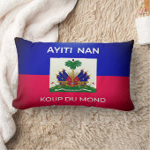 Ayiti Nan Koup Du Mond 2026 ランバークッション (ブランケット)