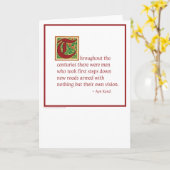 Aynのランド カード (黄色い花)