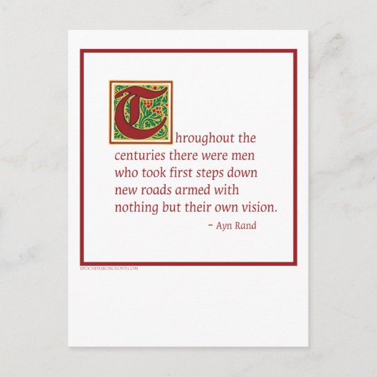 Aynのランド ポストカード (正面)