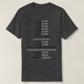 AYOH Live Aid 1985 Tシャツ (デザイン正面)