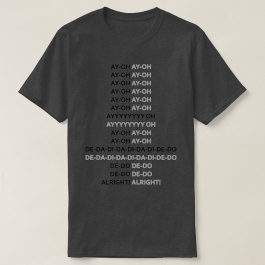 AYOH Live Aid 1985 Tシャツ (デザイン正面)