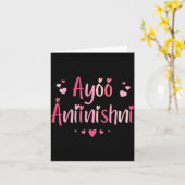 Ayóó Ánííníshní - I Love You In Navajo With Cute N カード (黄色い花)
