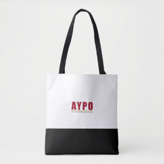 AYPOレッドロゴトート トートバッグ