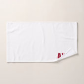 AYPOレッドロゴハンドタオル ハンドタオル (ハンドタオル)