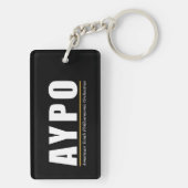 AYPO Keychain キーホルダー (裏面)