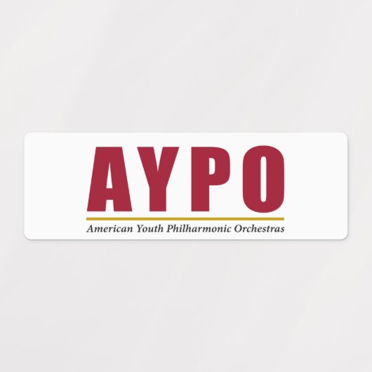 AYPO Multiple Logo Labels ラベル (デザイン2)
