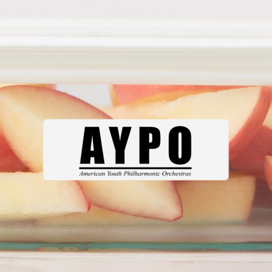 AYPO Multiple Logo Labels ラベル (貼付)