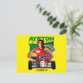 Ayrton Senna ポストカード (スタンド正面)