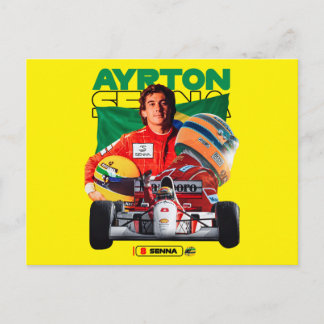 Ayrton Senna ポストカード