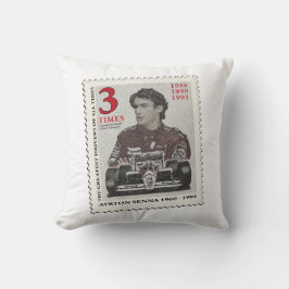 Ayrton Senna Stamp クッション
