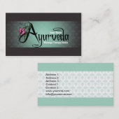 Ayurveda -名刺 名刺 (正面/裏面)
