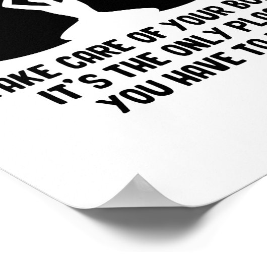 Ayurveda Massage | Meditation Ayurveda Indian Gift ポスター (角)