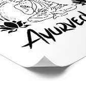 Ayurveda | Spirituality Healing Ayurweda Gift ポスター (角)