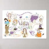 Ayurveda Vata Doshaポスター ポスター (正面)