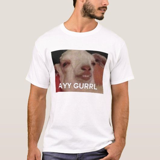 ayy gurrl tシャツ (正面)