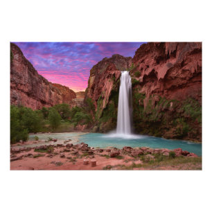 AZのハバス滝のポスタープリント フォトプリント