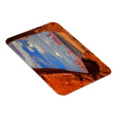 AZのモニュメントバレーへのロックウィンドウ マグネット (右側)