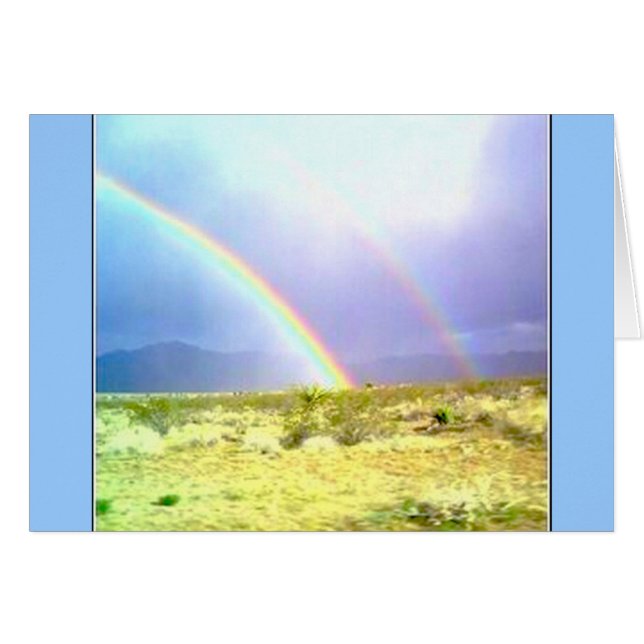 AZの二重虹 (正面横)