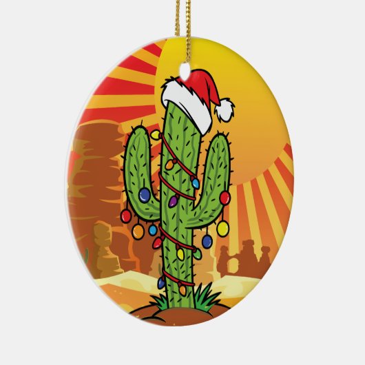 AZアリゾナクリスマスサグアーロサボス セラミックオーナメント (右)