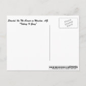 AZウィンスローの角に立つ。 ポストカード (裏面)