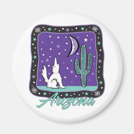 AZコヨーテ マグネット (正面)