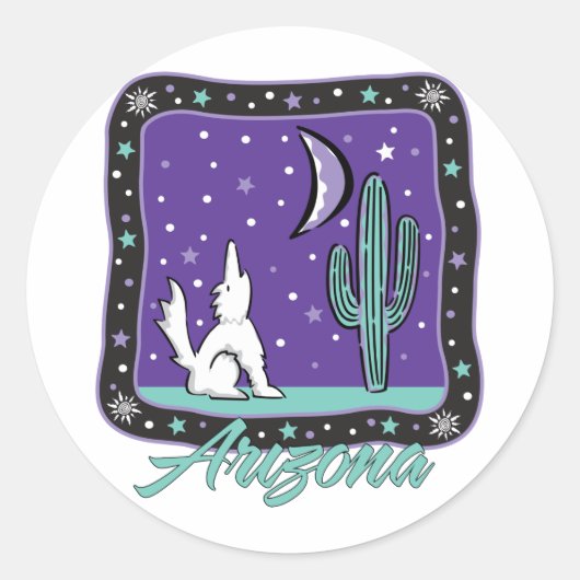 AZコヨーテ ラウンドシール (正面)