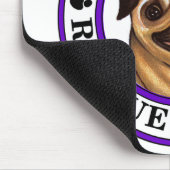 AZパグライフ四角マウスパッド マウスパッド (コーナー)