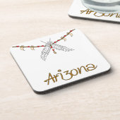 AZフェザーネックレス コースター (左側)