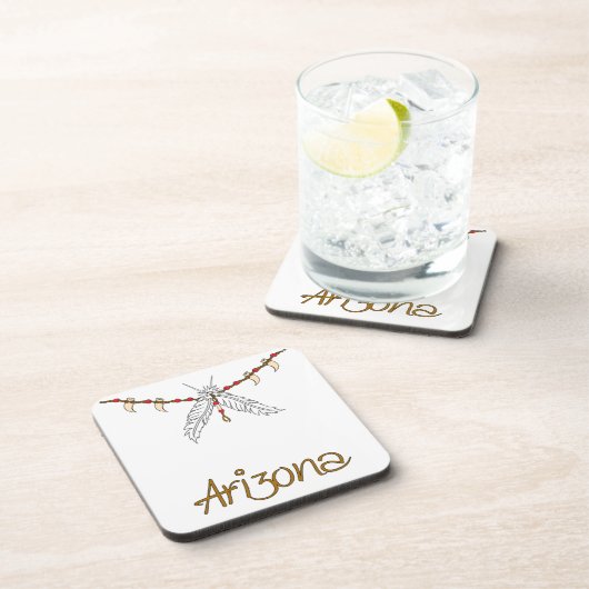 AZフェザーネックレス コースター (右側)