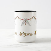 AZフェザーネックレス ツートーンマグカップ (中央)