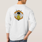 AZワーカーハチのワークシャツ Tシャツ (裏面)