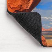 AZ州モニュメントバレーの岩の窓 マウスパッド (コーナー)