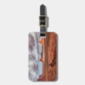 AZ州モニュメント·バレー·ランドスケープ ラゲッジタグ (正面縦)